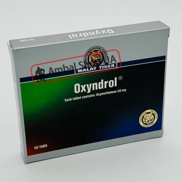 Oxyndrol 50mg Malay Tiger (анаполон)