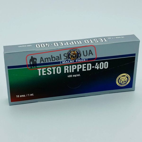 Testo Ripped 400mg Malay Tiger (мікс стероїдів)