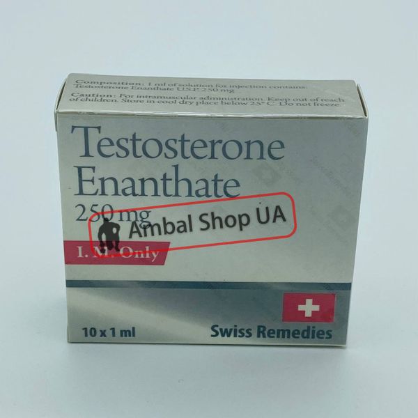 Testosterone Enanthate 250mg, Swiss Remedies, (энантат) купить, отзывы, фото