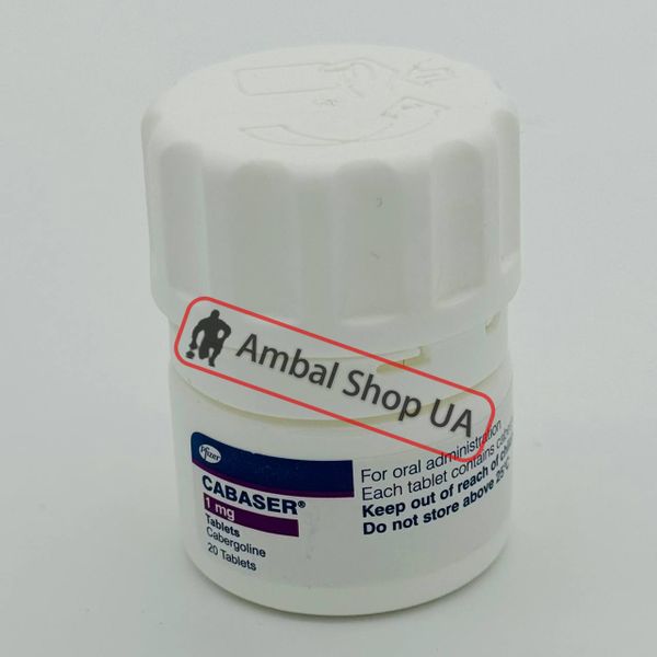 CABASER 1MG Cabergoline