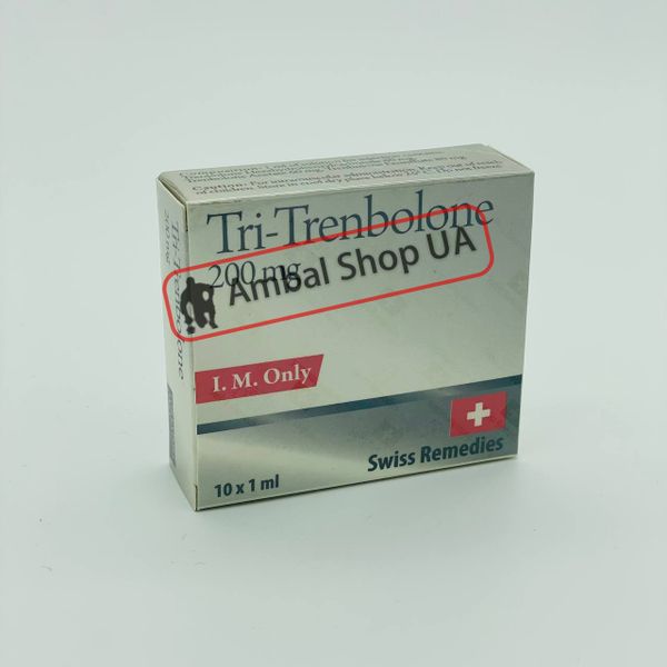 Tri-Trenbolone 200mg Swiss Remedies (тритрен)